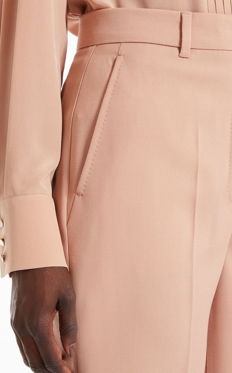 MaxMara Long Wool Crepe Suit CAMEL | MMR593534