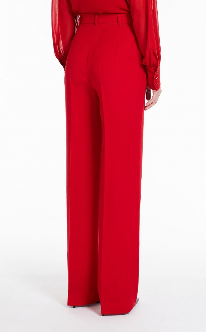 MaxMara Long Wool Crepe Suit RED | MMR593537