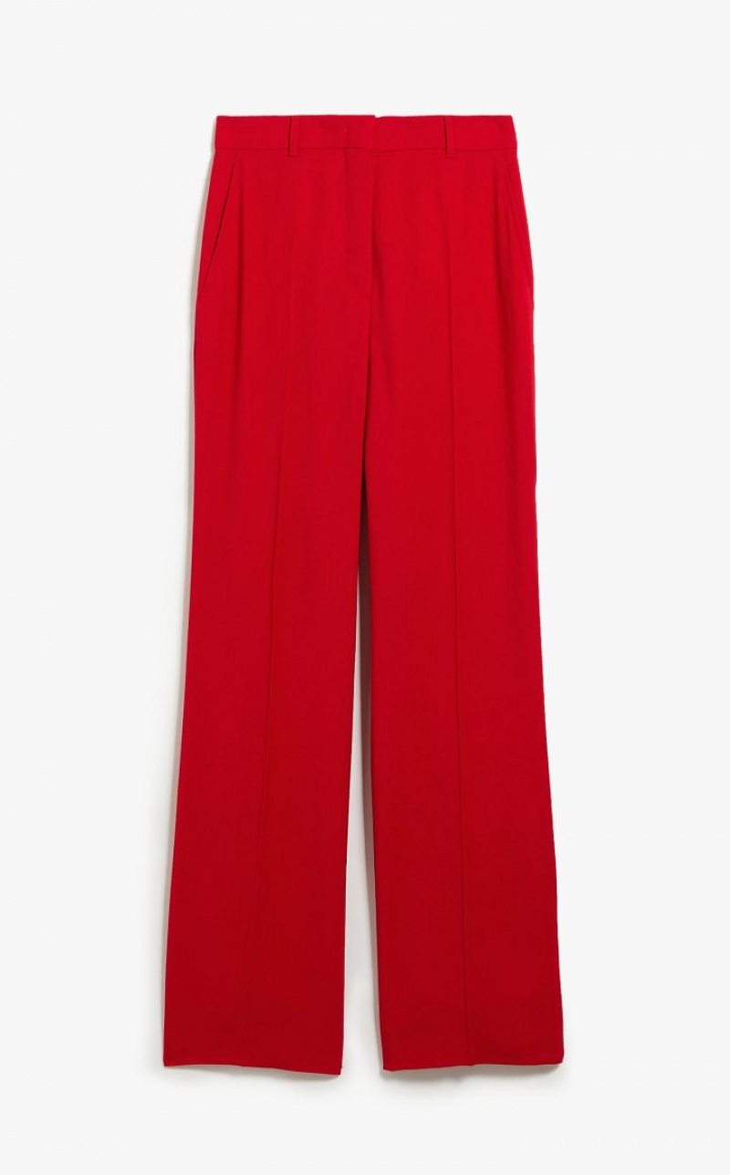 MaxMara Long Wool Crepe Suit RED | MMR593537