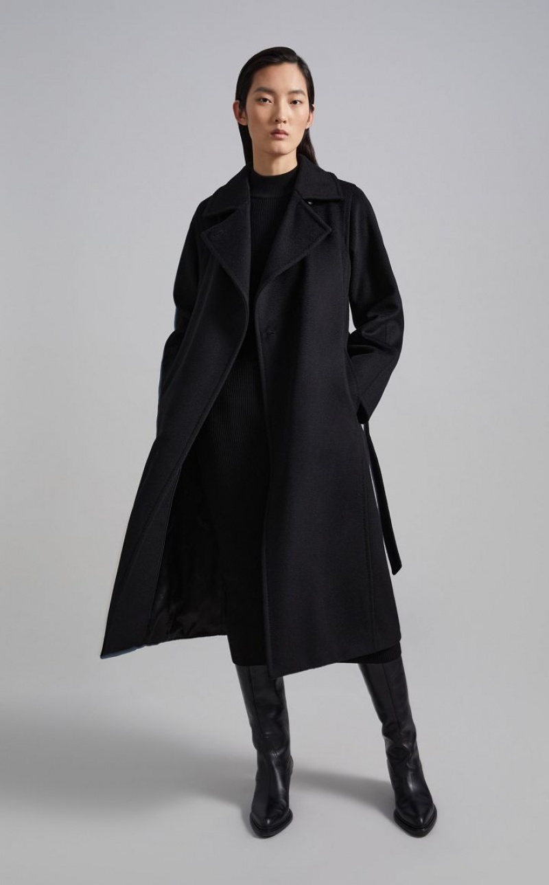 MaxMara Manuela Icon Coats BLACK | MMR593933