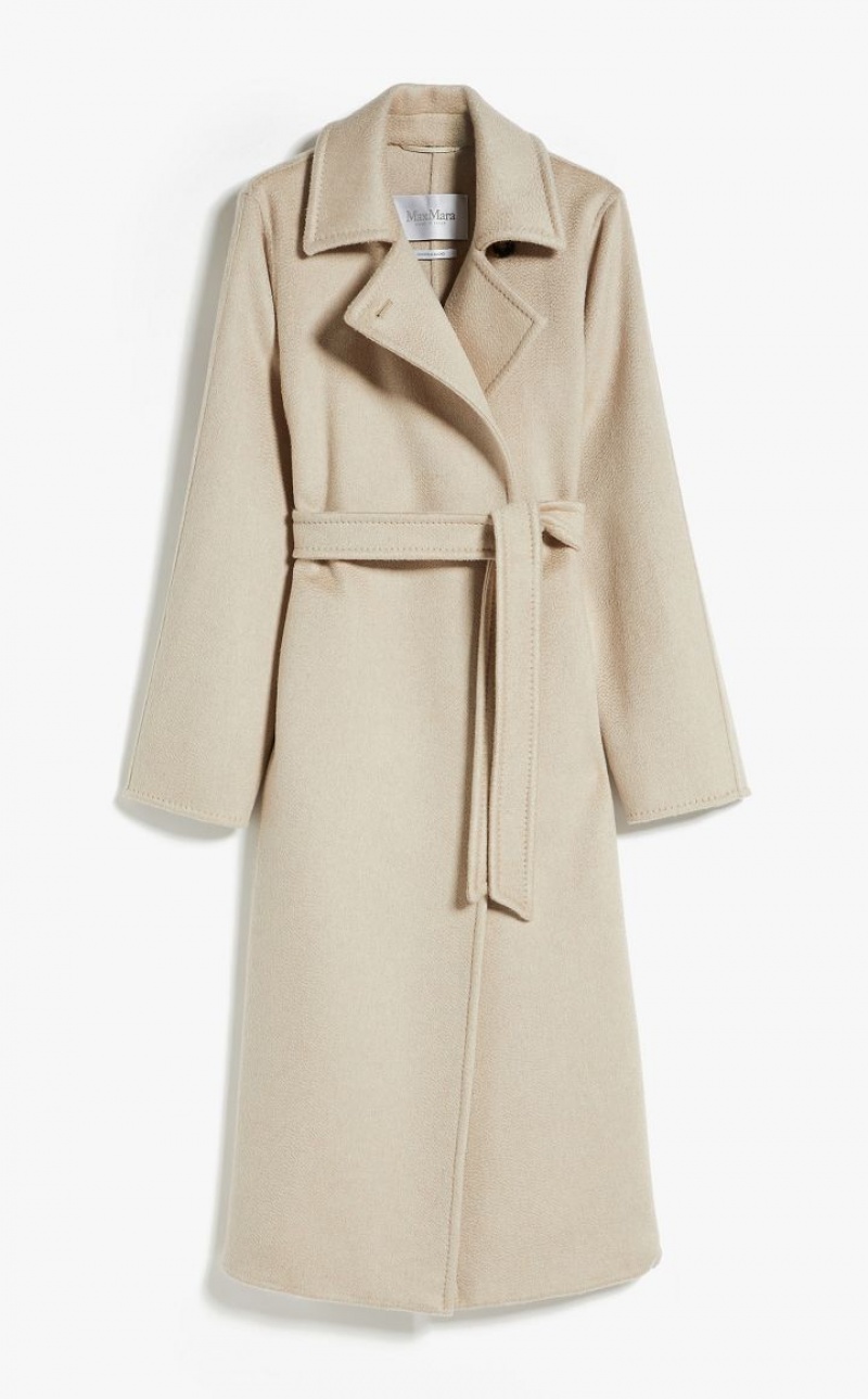 MaxMara Manuela Icon In Cachemire Coats SAND | MMR593885