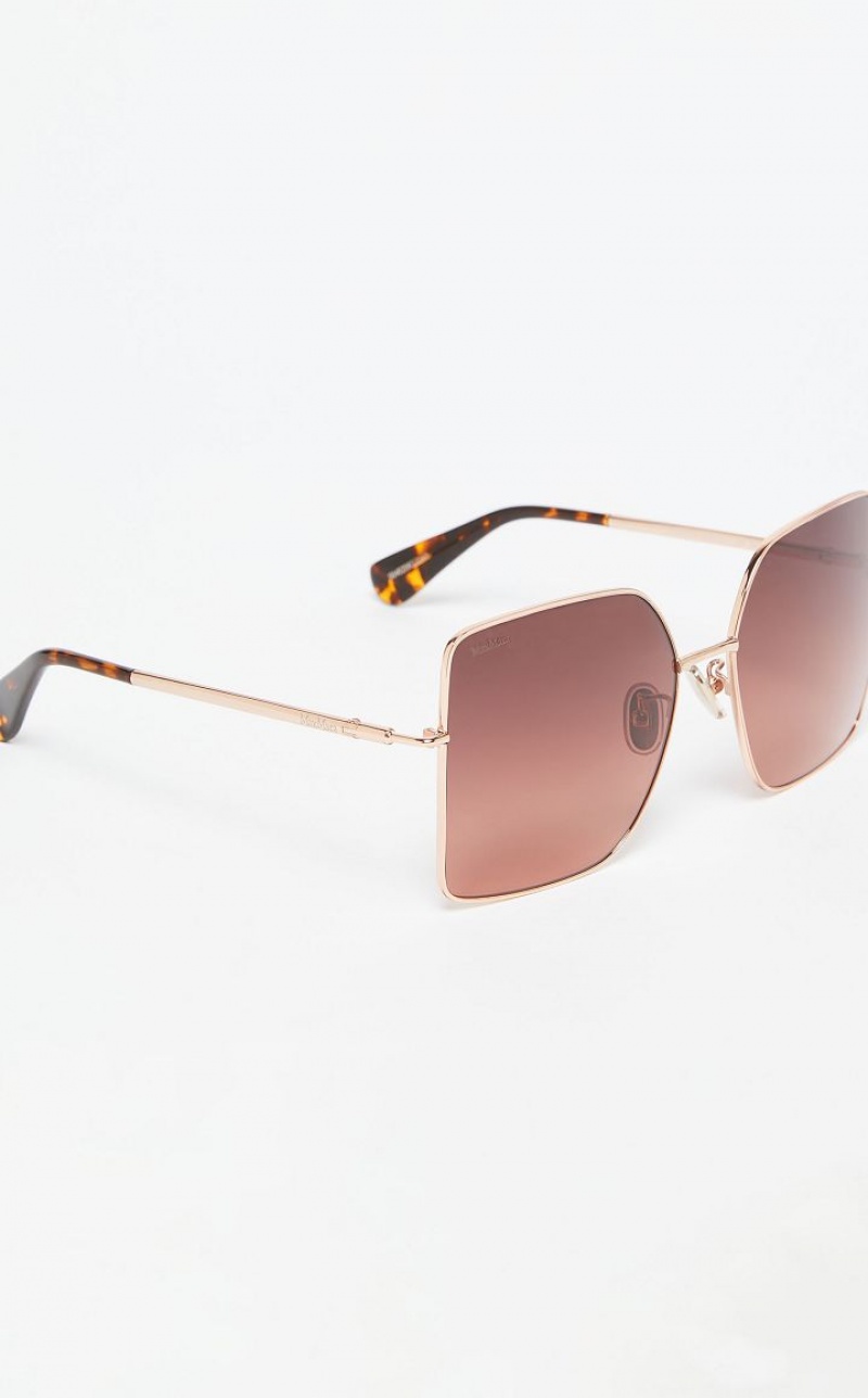 MaxMara Metal Sunglasses BORDEAUX | MMR594288