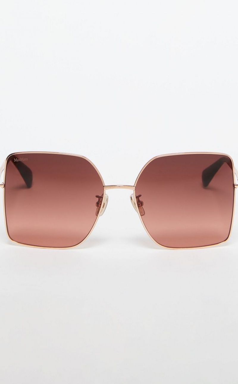 MaxMara Metal Sunglasses BORDEAUX | MMR594288