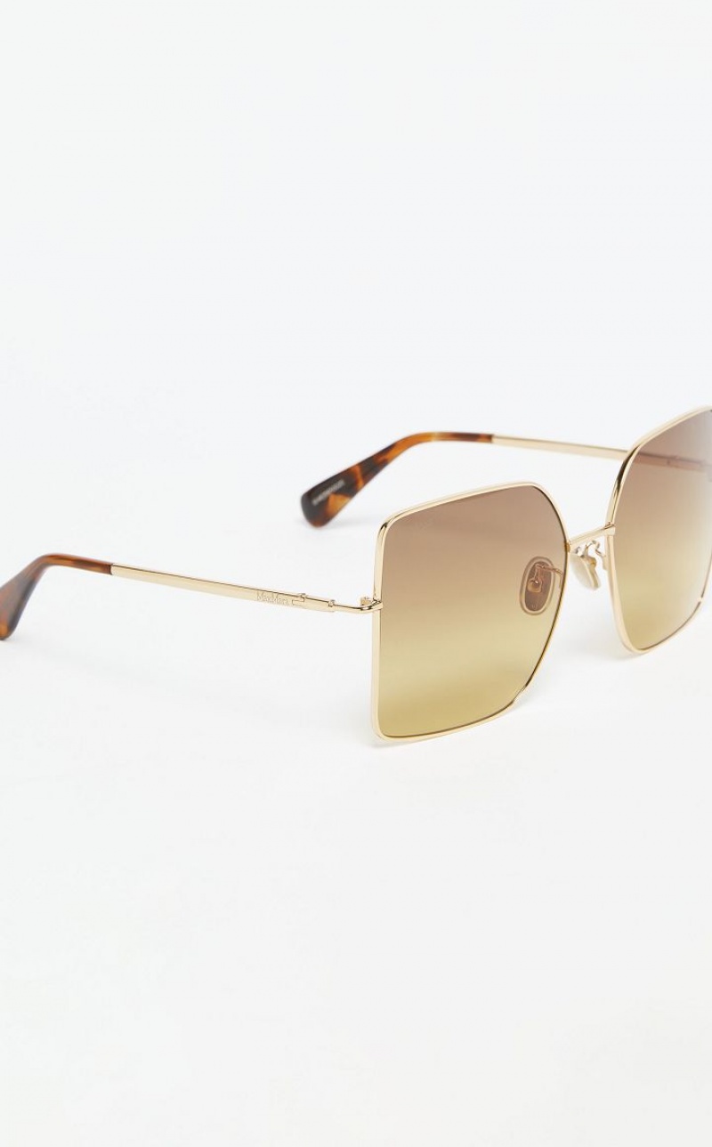 MaxMara Metal Sunglasses BROWN ORANGE | MMR594287