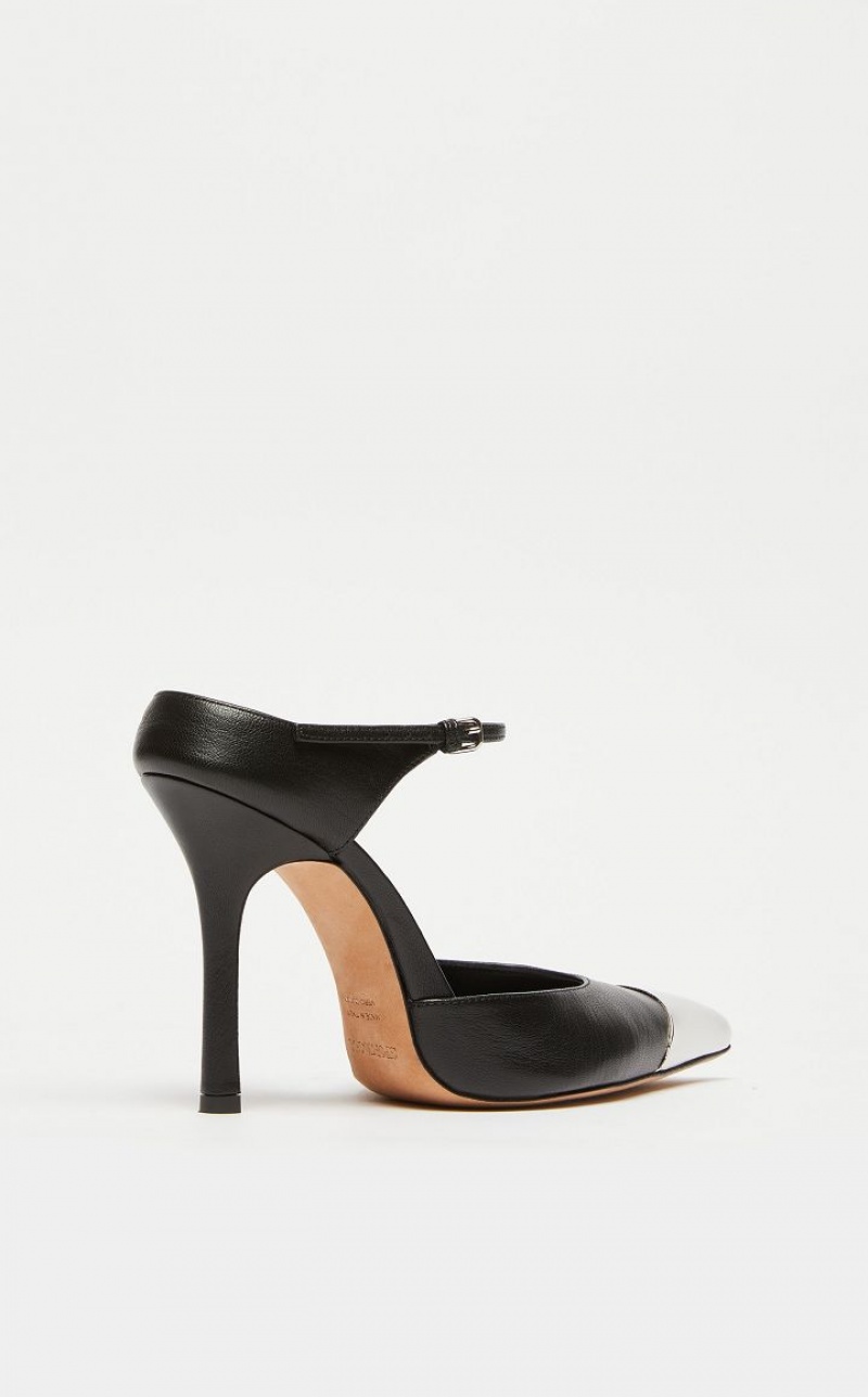 MaxMara Metal-toe Court Décolleté BLACK | MMR594196