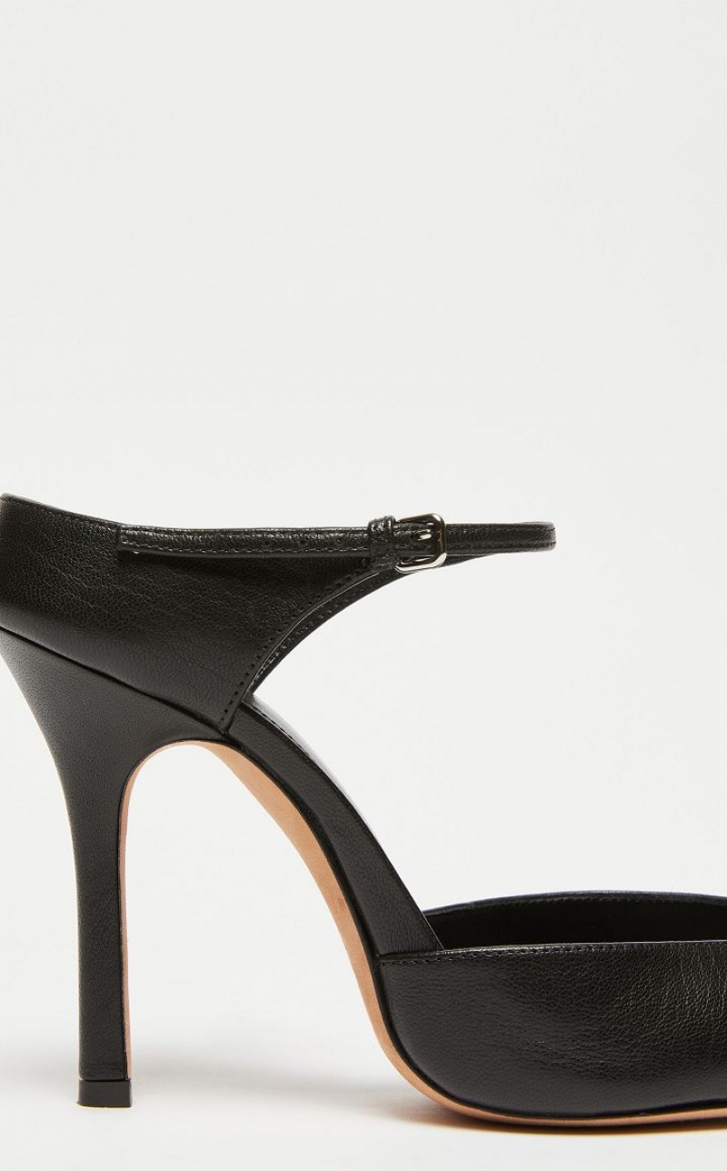 MaxMara Metal-toe Court Décolleté BLACK | MMR594196