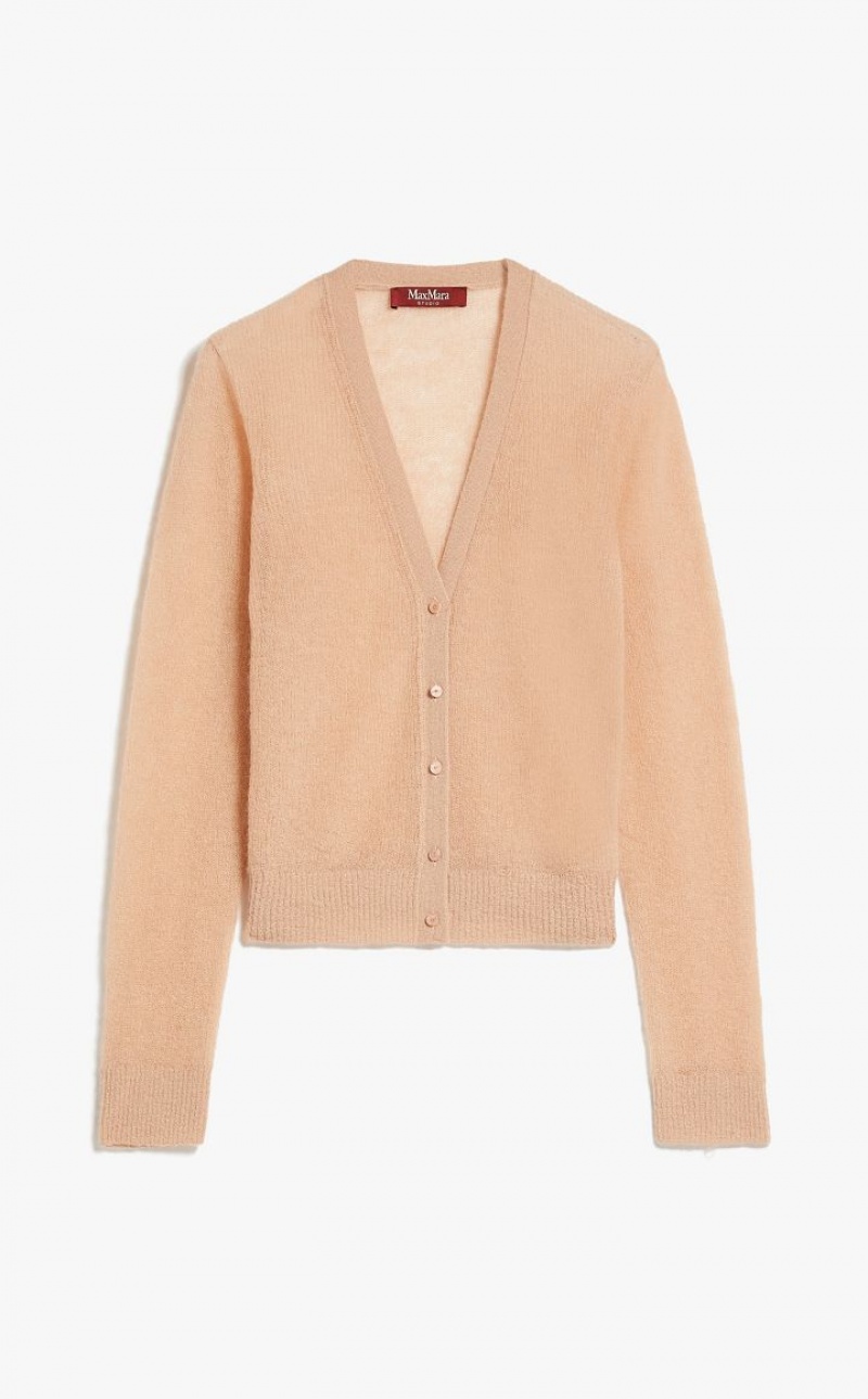 MaxMara Mohair Gauze Cardigan Knitwear NUDO | MMR593438