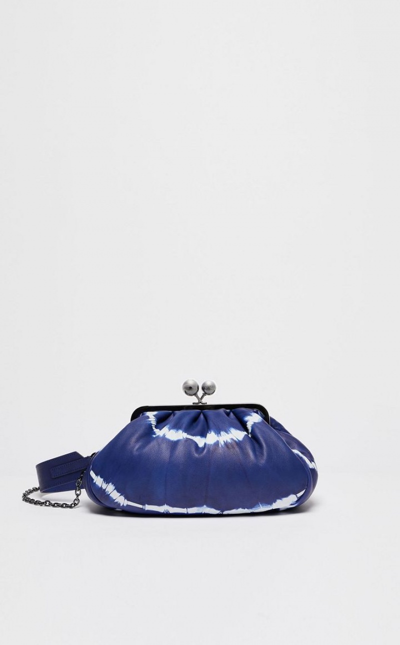 MaxMara Nappa Leather Pasticcino Weekend Bag CORNFLOWER BLUE | MMR594157