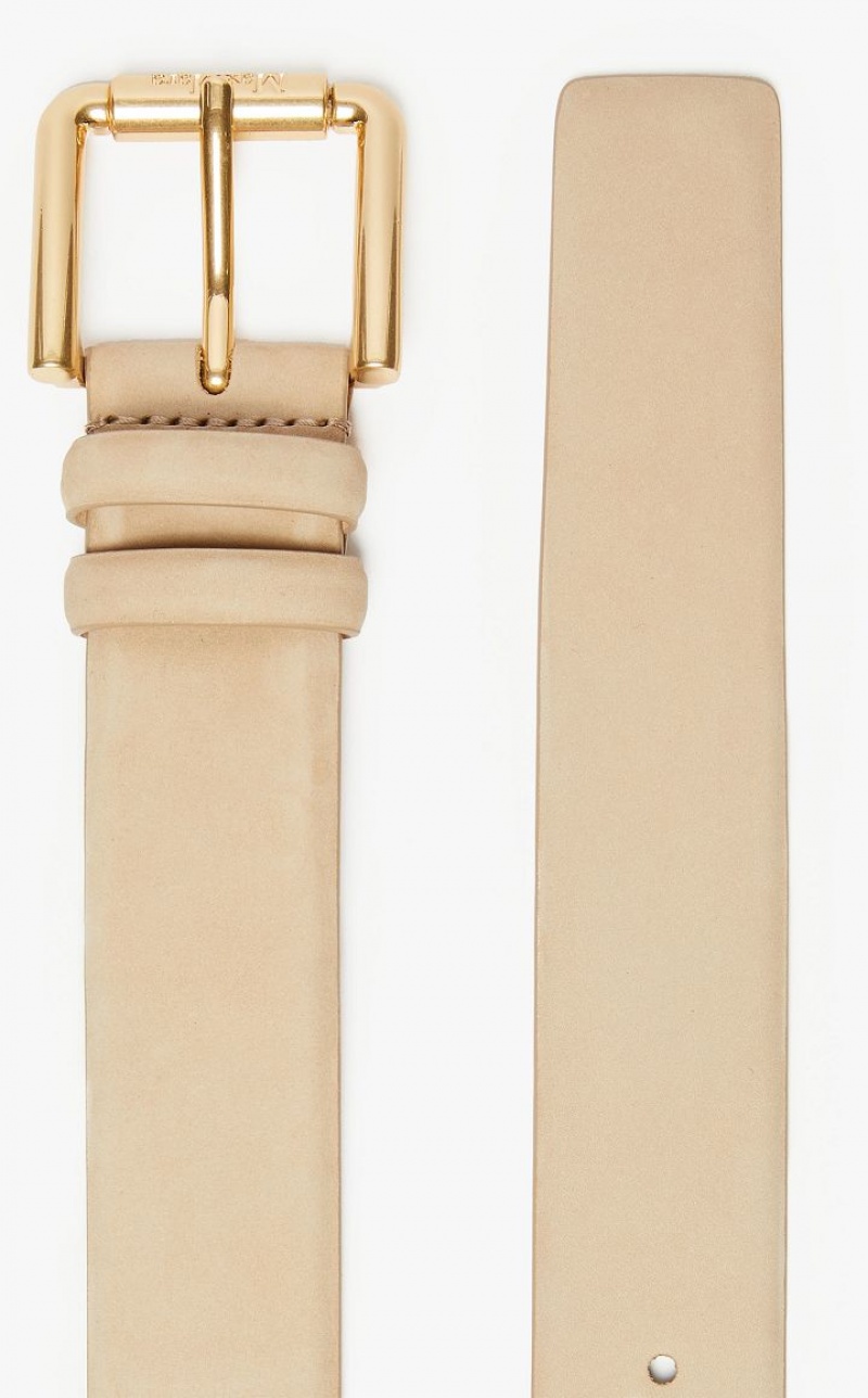 MaxMara Nubuck Belts SAND | MMR594241