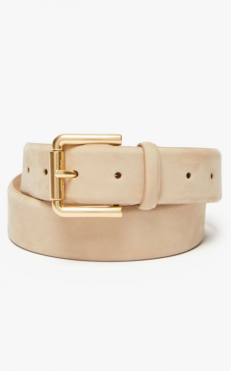 MaxMara Nubuck Belts SAND | MMR594241