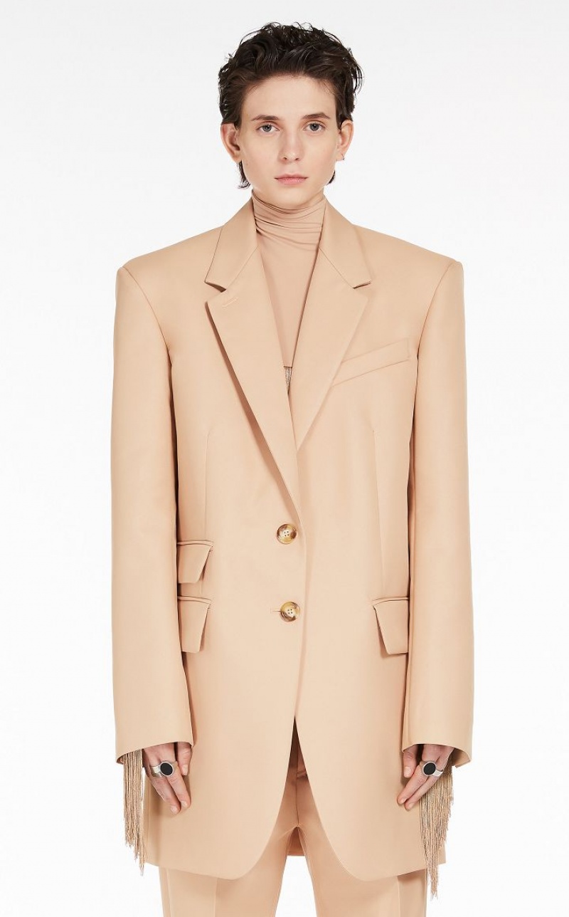 MaxMara Oversized Boyfriend Blazers NUDO | MMR594024