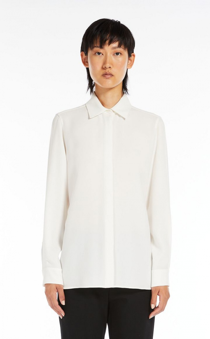 MaxMara Oversized Cady Blouses SILK | MMR593571