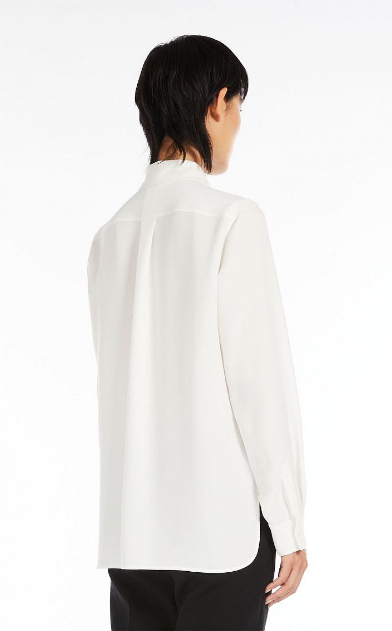 MaxMara Oversized Cady Blouses SILK | MMR593571