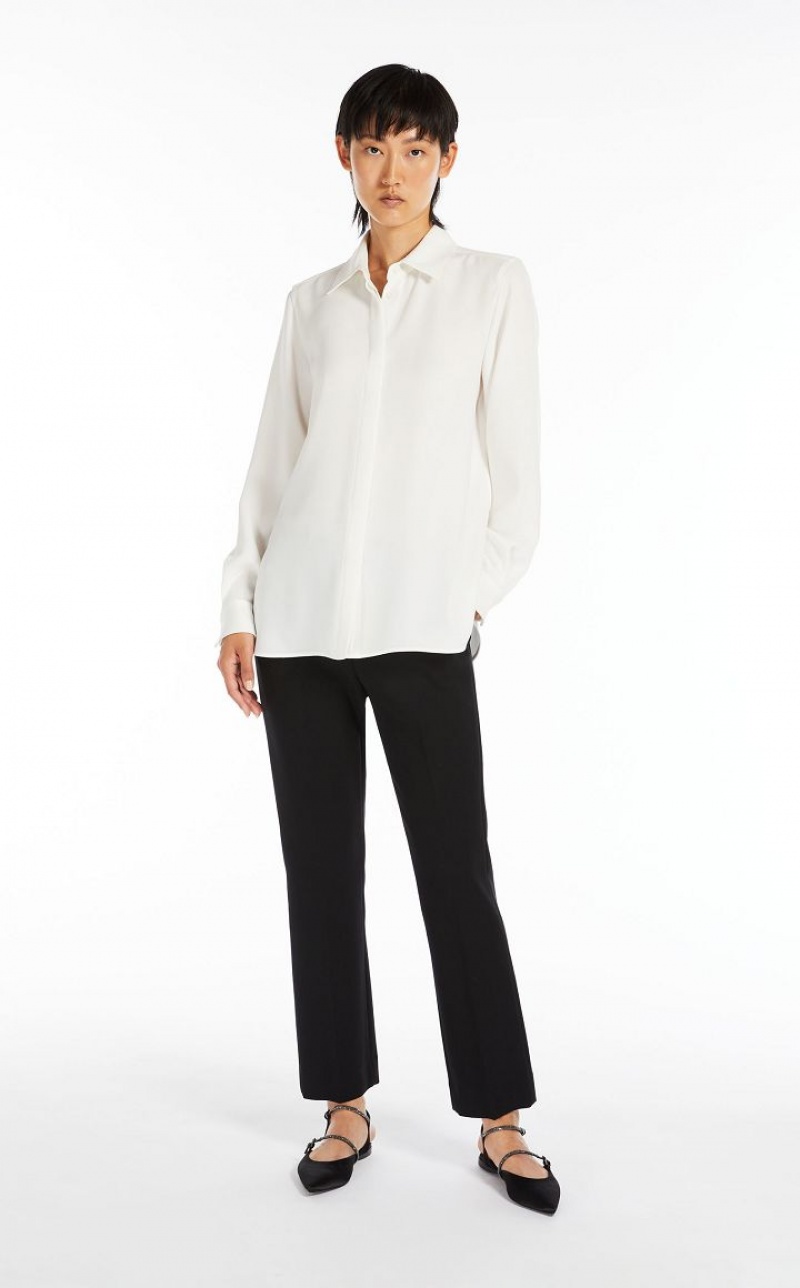 MaxMara Oversized Cady Blouses SILK | MMR593571