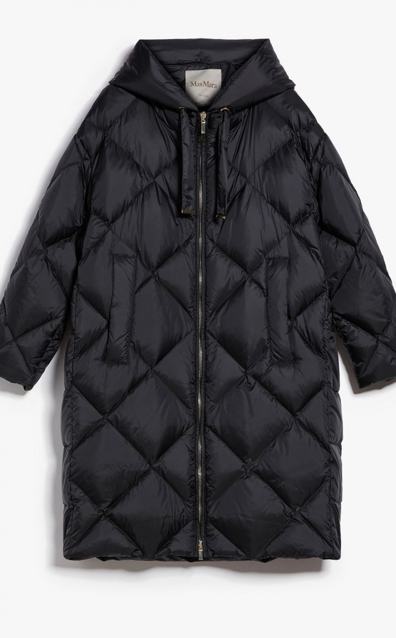 MaxMara Parka In Quilted Water-resistant Canvas Padded BLACK | MMR593999