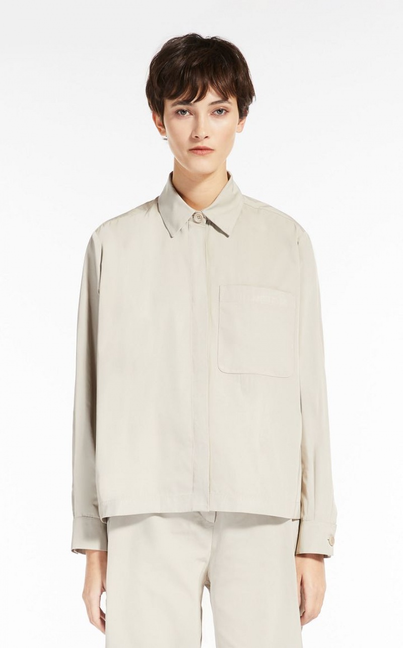 MaxMara Radzimir Boxy Jackets SAND | MMR594067