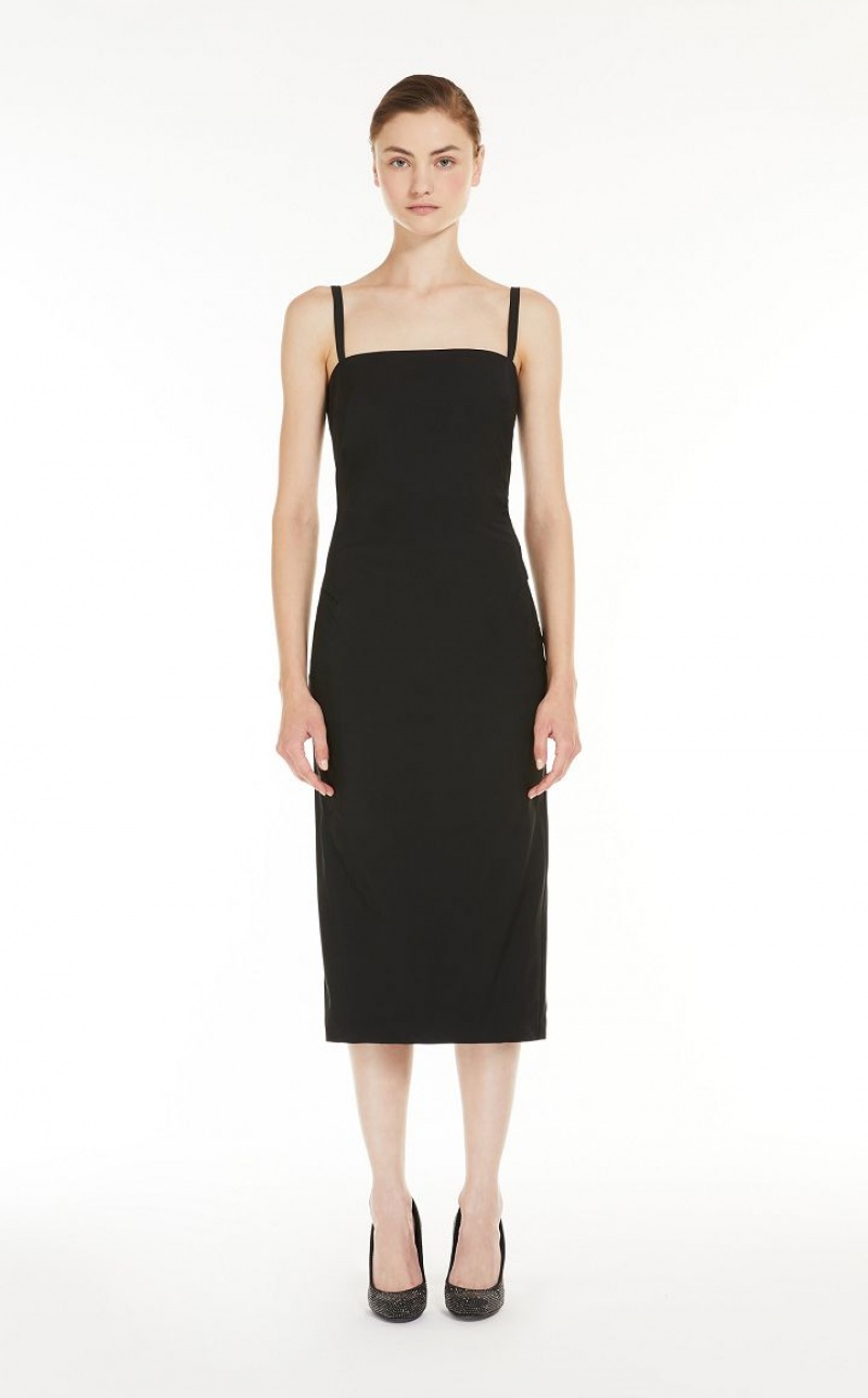 MaxMara Radzimir Bustier Dresses BLACK | MMR593370