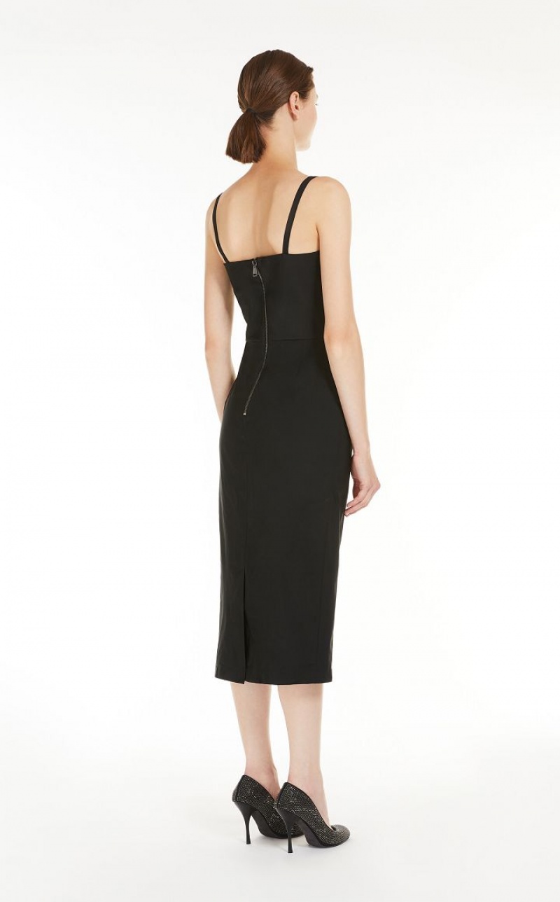 MaxMara Radzimir Bustier Dresses BLACK | MMR593370