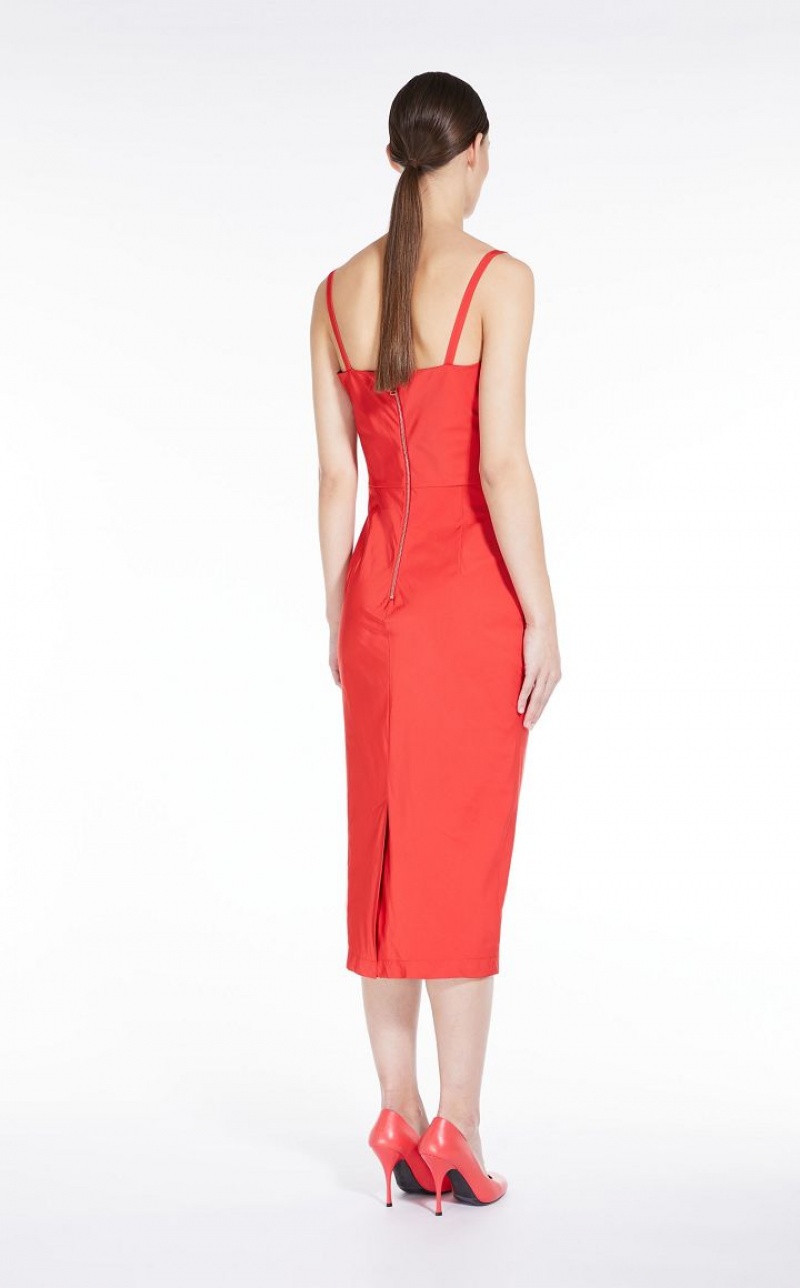 MaxMara Radzimir Bustier Dresses RED | MMR593340