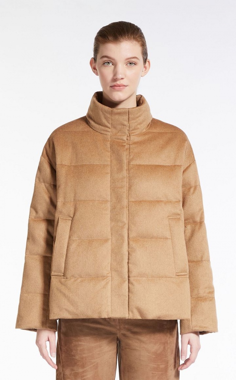 MaxMara Reversible Camel Down Jacket Padded CAMEL | MMR593966