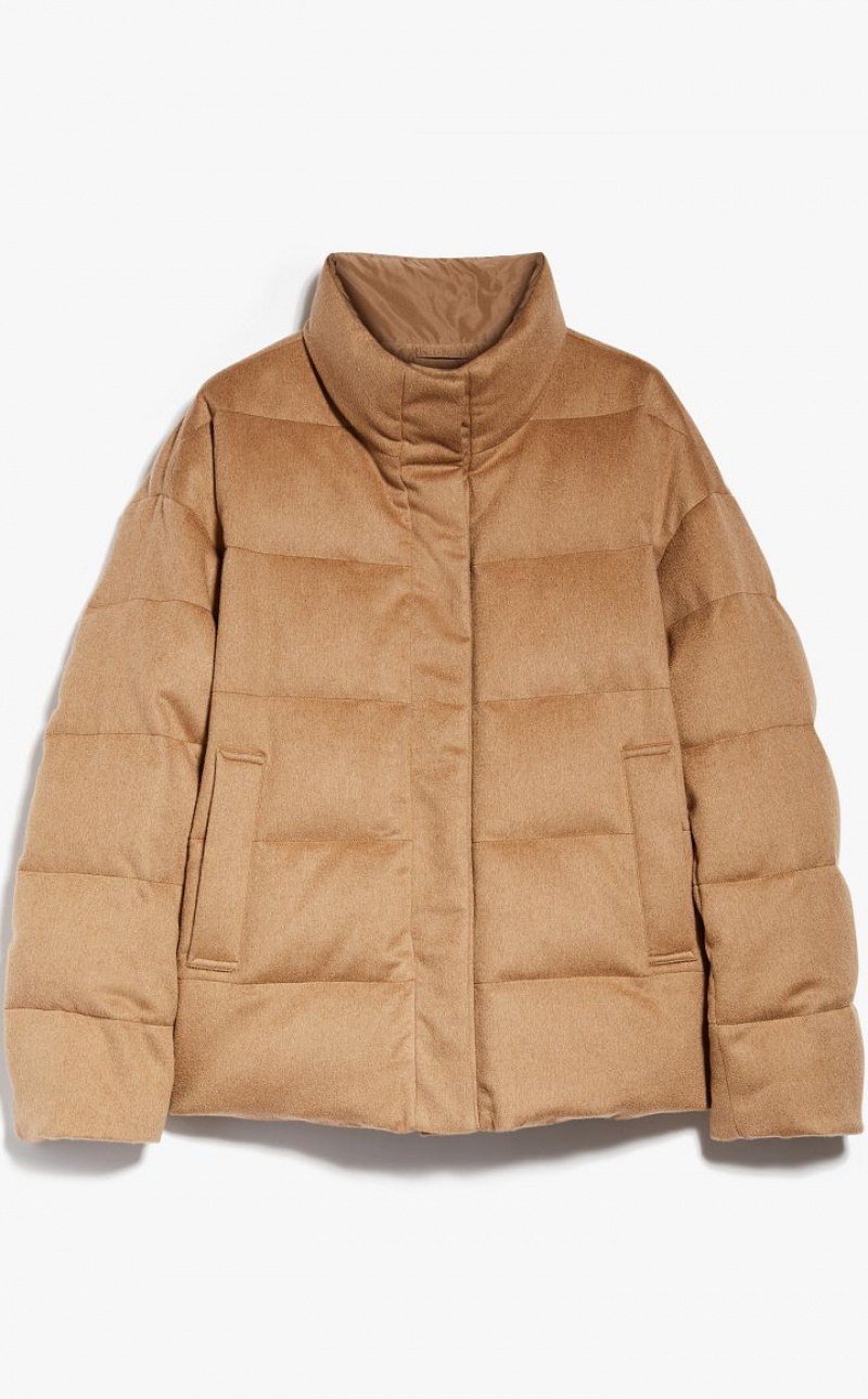 MaxMara Reversible Camel Down Jacket Padded CAMEL | MMR593966