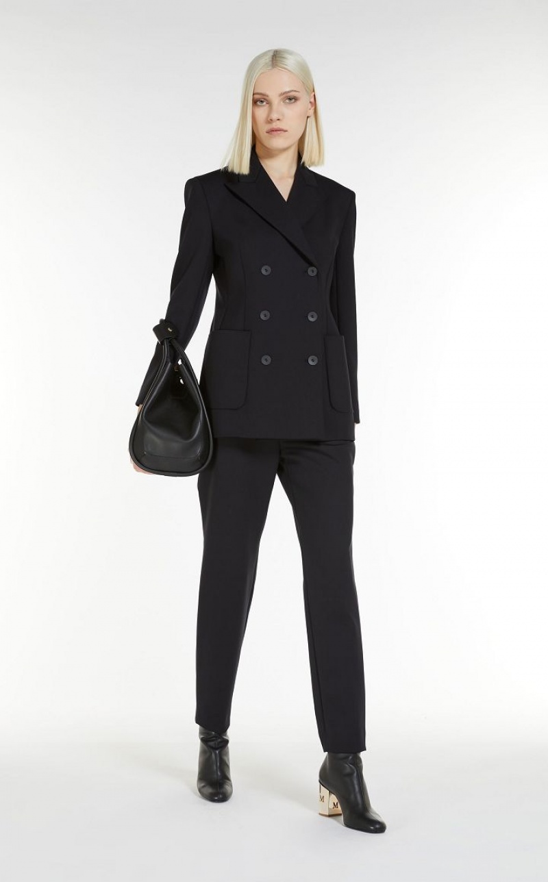 MaxMara Scuba Jersey Suit BLACK | MMR593477