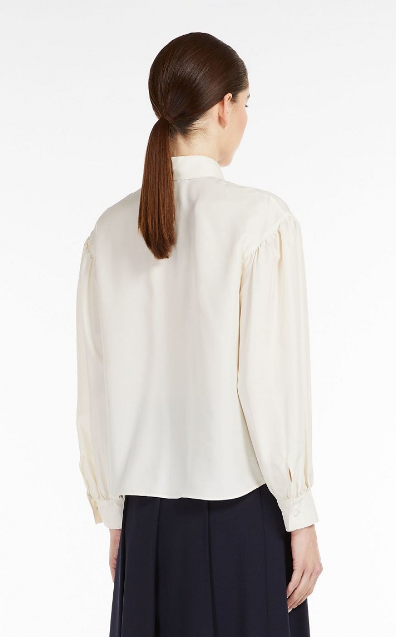 MaxMara Silk Blouses IVORY | MMR593600