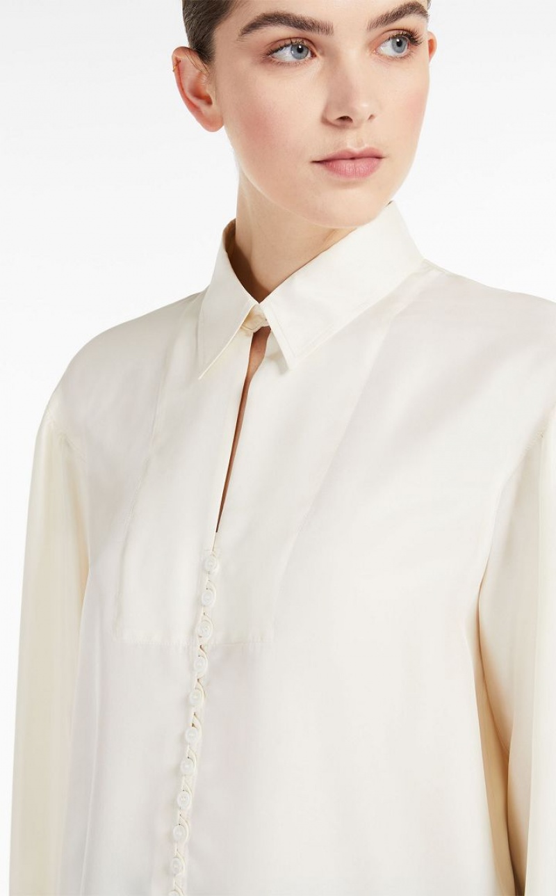 MaxMara Silk Blouses IVORY | MMR593600