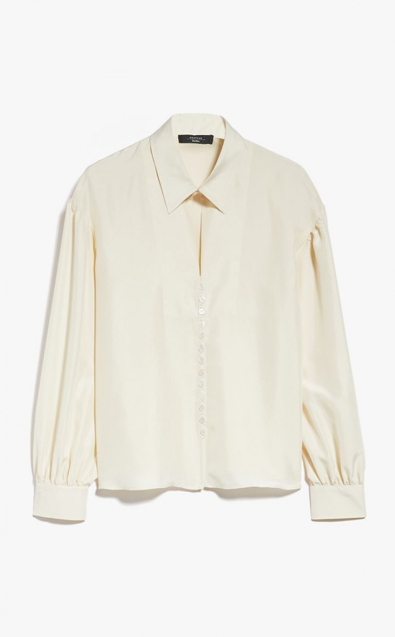 MaxMara Silk Blouses IVORY | MMR593600