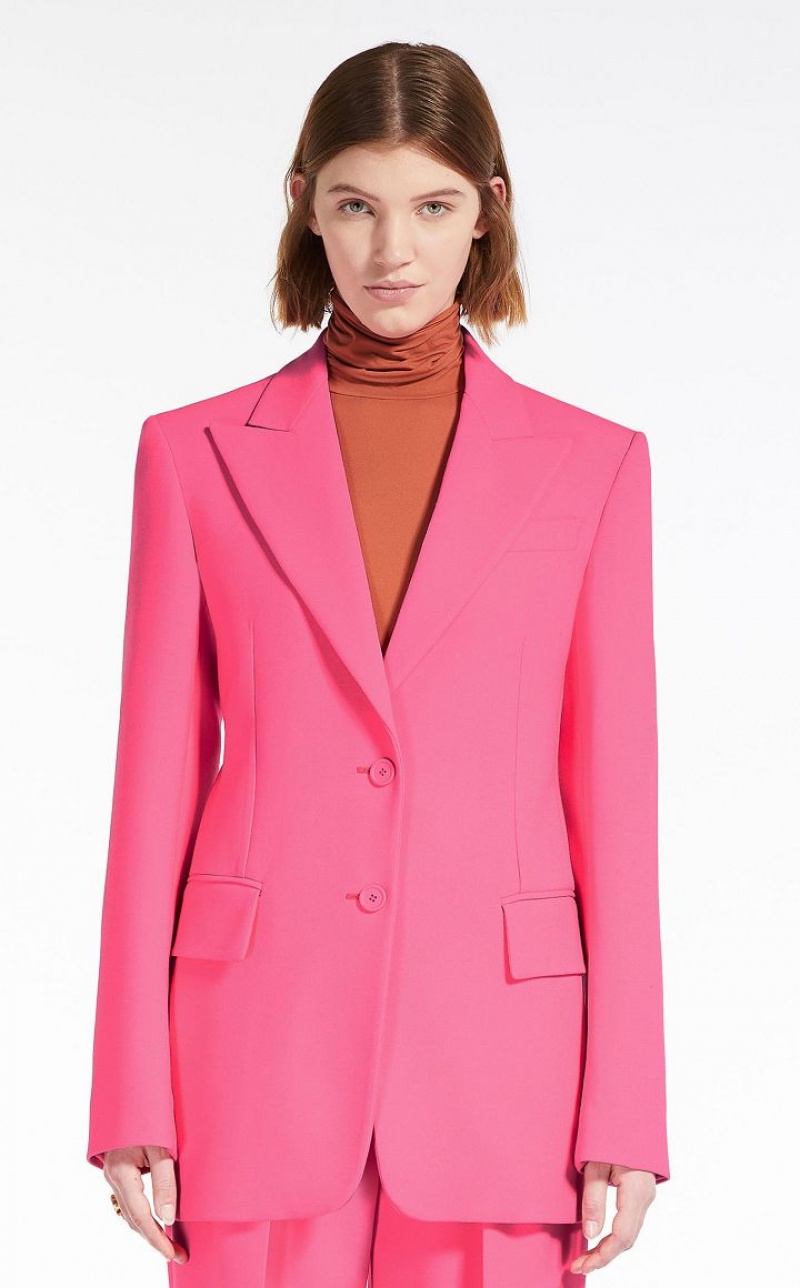 MaxMara Slim-fit Blazers FUCHSIA | MMR594025