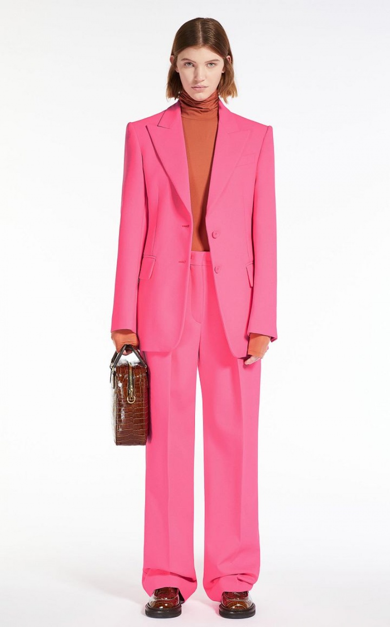 MaxMara Slim-fit Blazers FUCHSIA | MMR594025