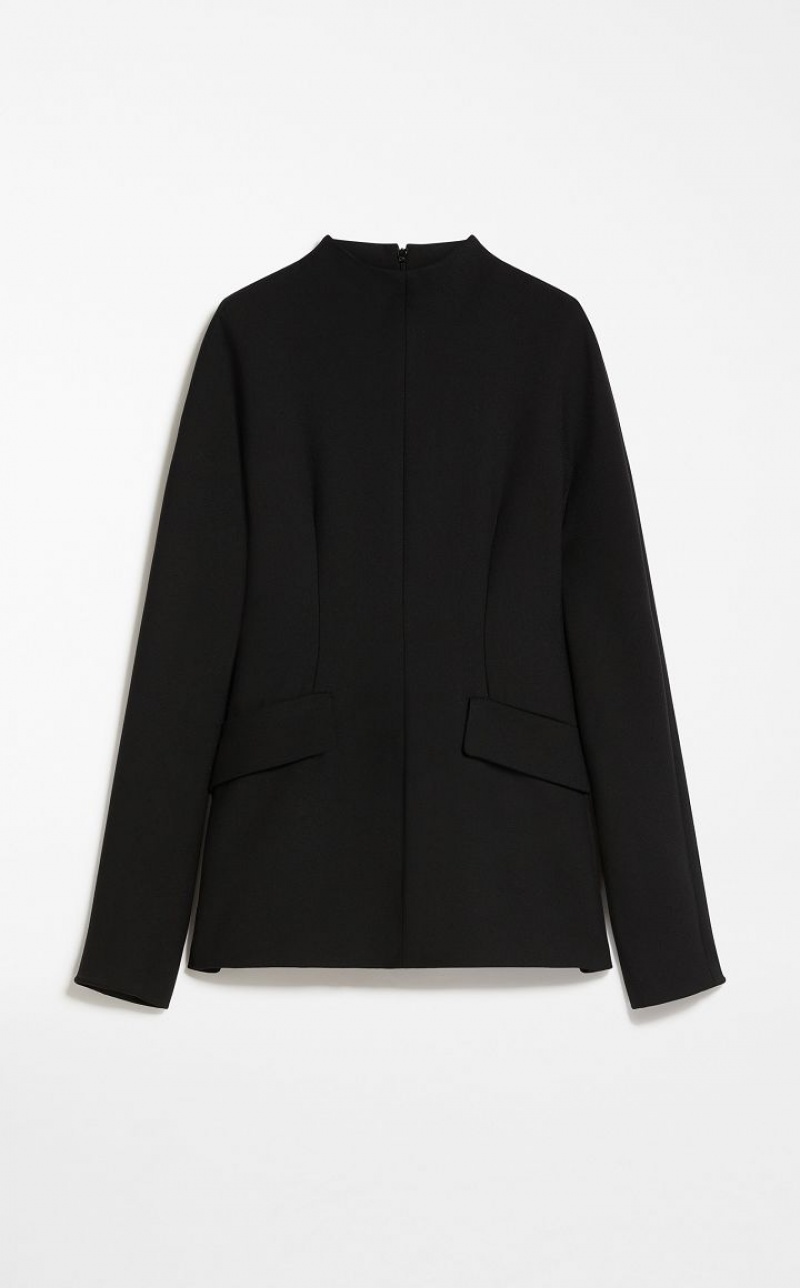 MaxMara Slim-fit Deconstructed Suit BLACK | MMR593479