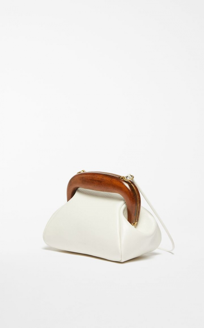 MaxMara Small Leather Bouba Sportmax Bag WHITE | MMR594181