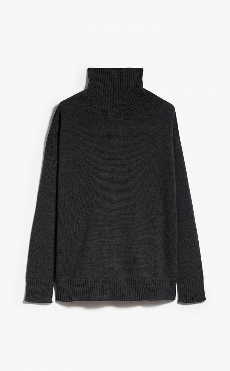 MaxMara Soft Wool Knitwear DARK GREY | MMR593439