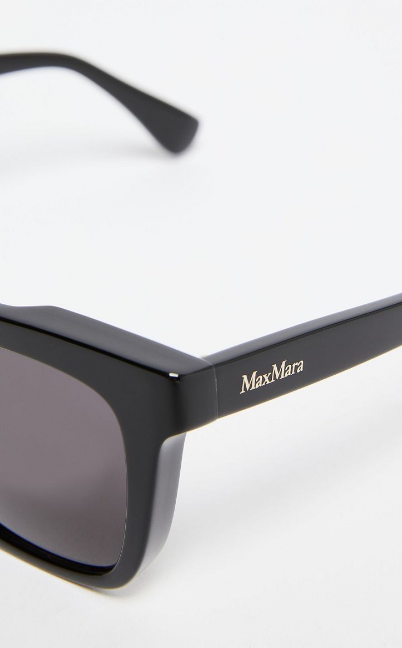 MaxMara Square Sunglasses BLACK | MMR594300