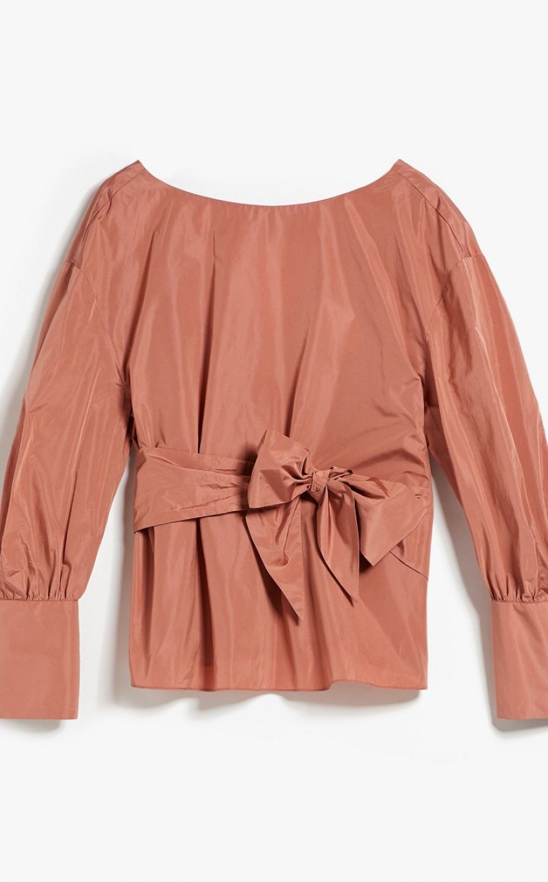 MaxMara Taffeta Blouses ANTIQUE ROSE | MMR593624