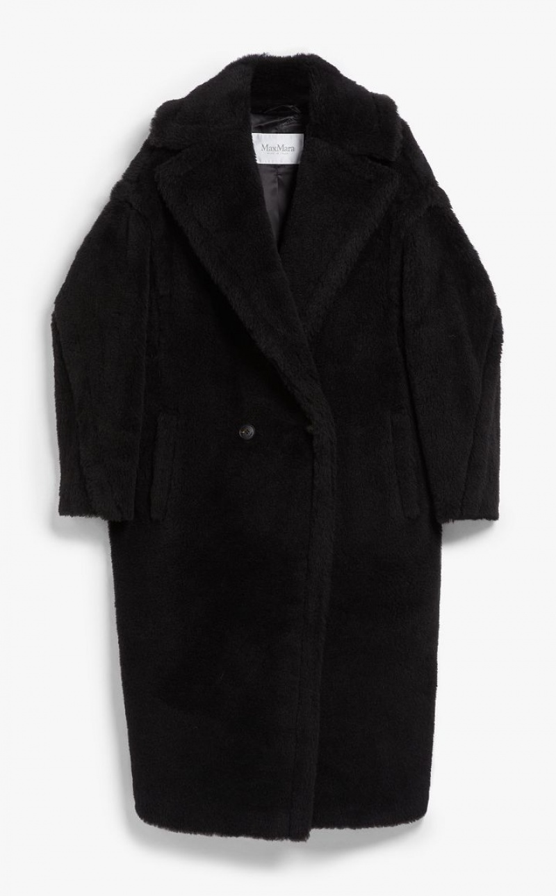 MaxMara Teddy Bear Icon Coats BLACK | MMR593877