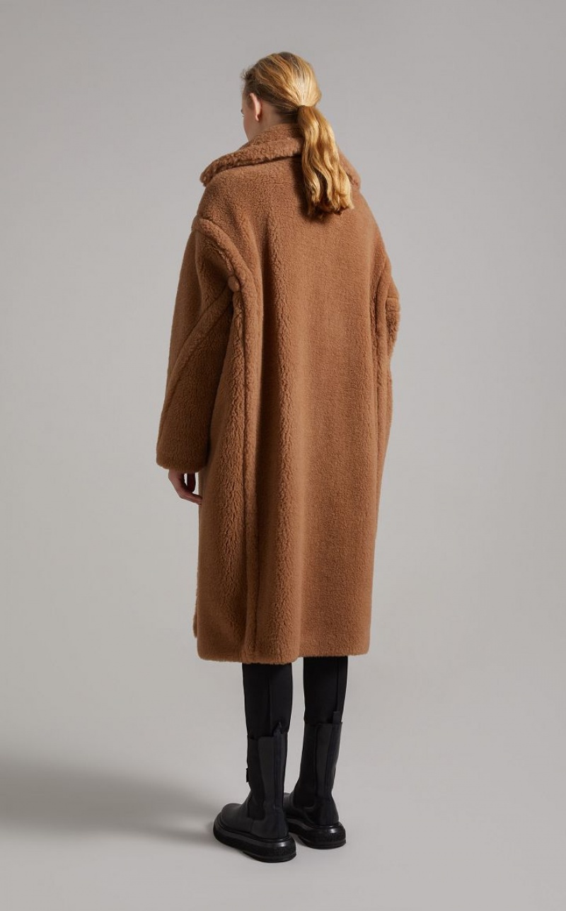 MaxMara Teddy Bear Icon Coats CAMEL | MMR593934