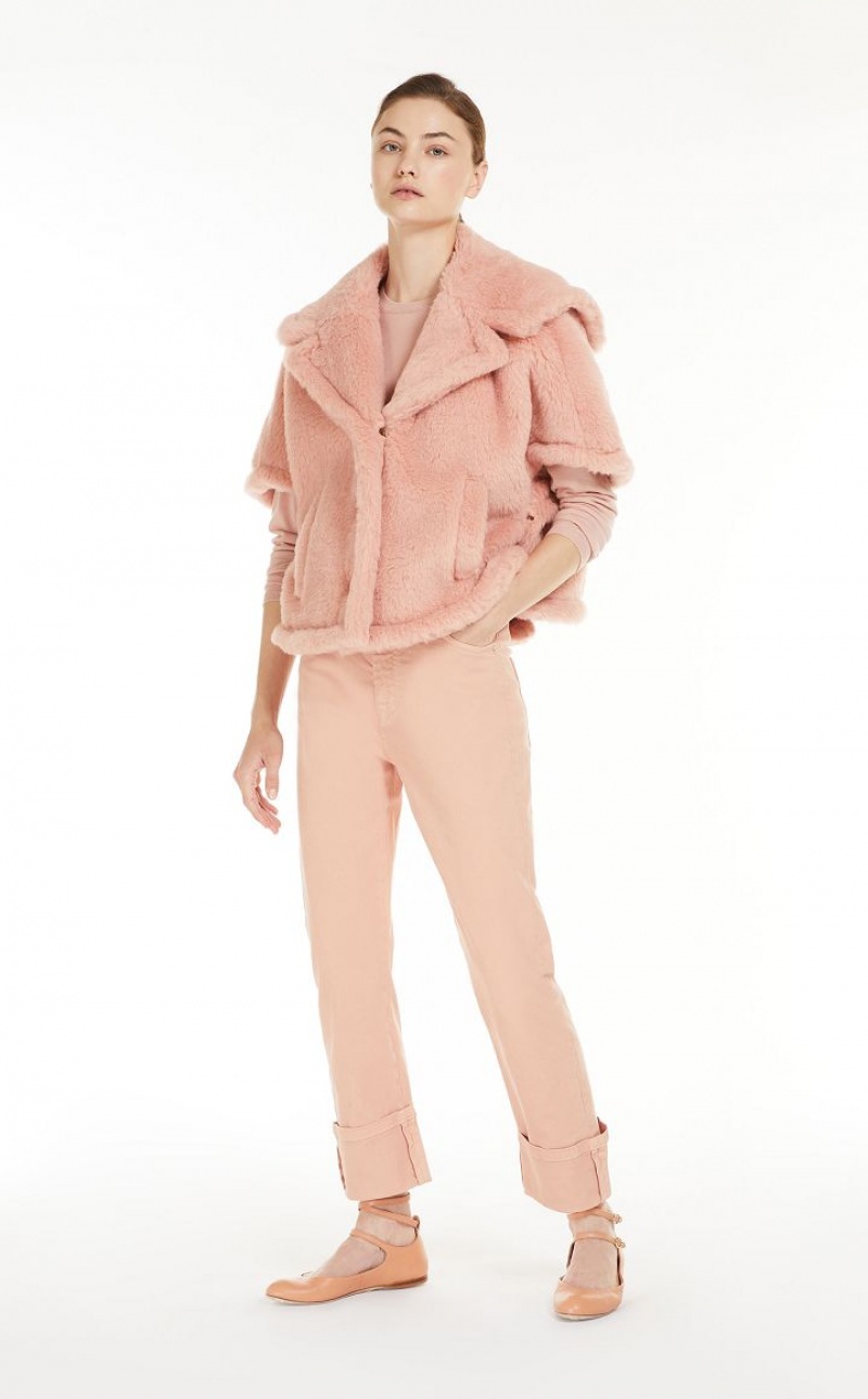 MaxMara Teddy Fabrice Capes PINK | MMR593956