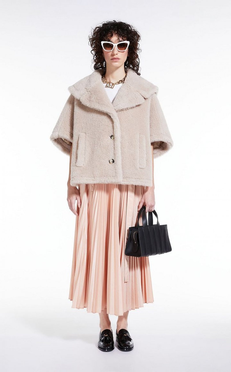 MaxMara Teddy Fabrice Capes SAND | MMR593959