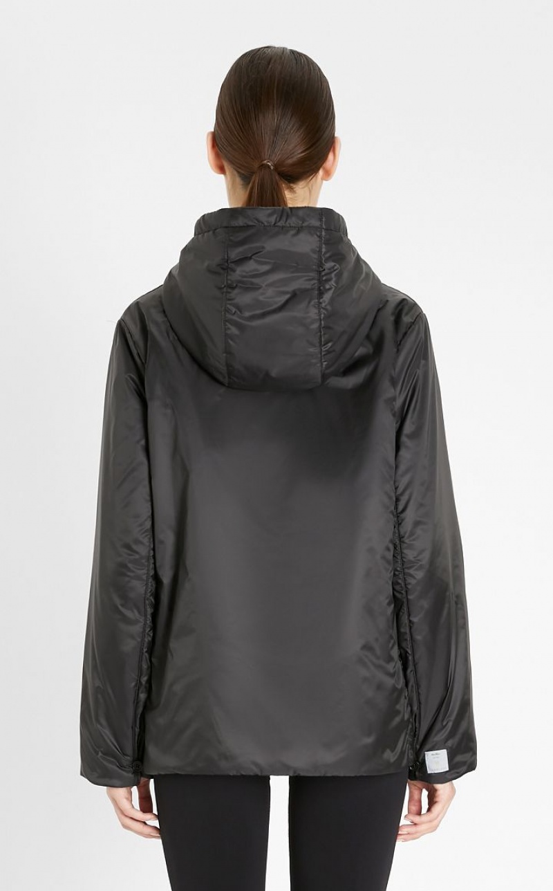 MaxMara Travel Jacket In Water-resistant Technical Canvas Padded BLACK | MMR594005