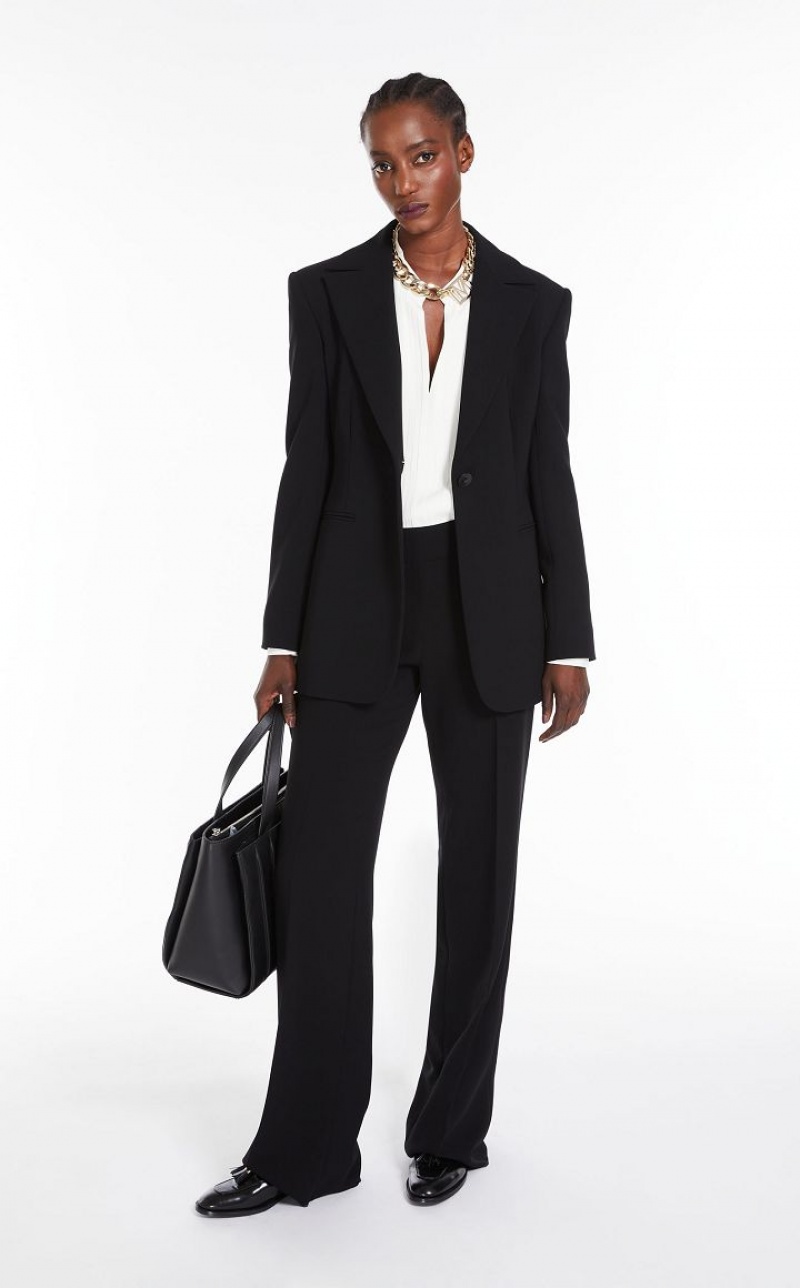 MaxMara Wide Cady Suit BLACK | MMR593532