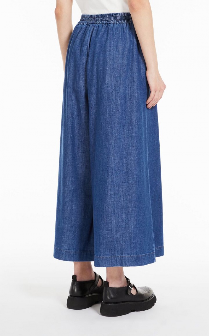 MaxMara Wide-leg Denim Jeans NAVY | MMR593747