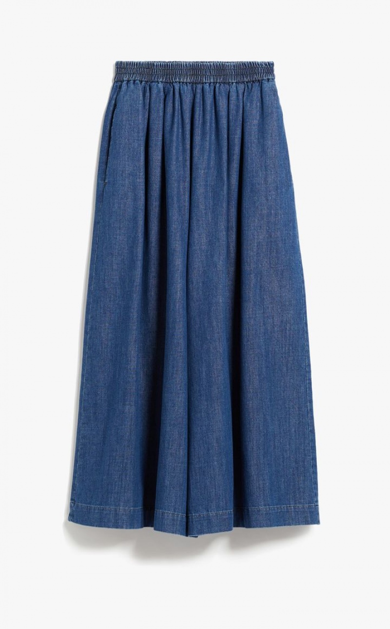 MaxMara Wide-leg Denim Jeans NAVY | MMR593747