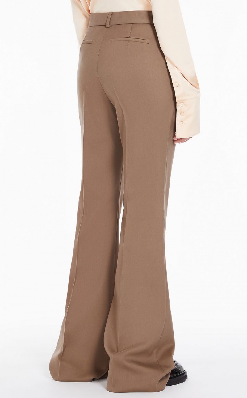 MaxMara Wide-leg Trousers BEIGE | MMR593815