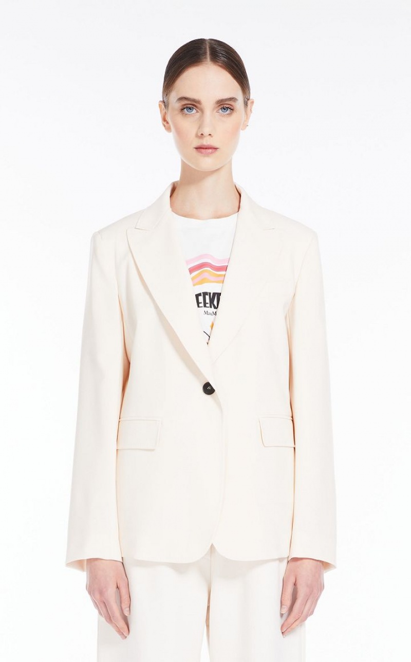 MaxMara Wool 1 Suit IVORY | MMR593531