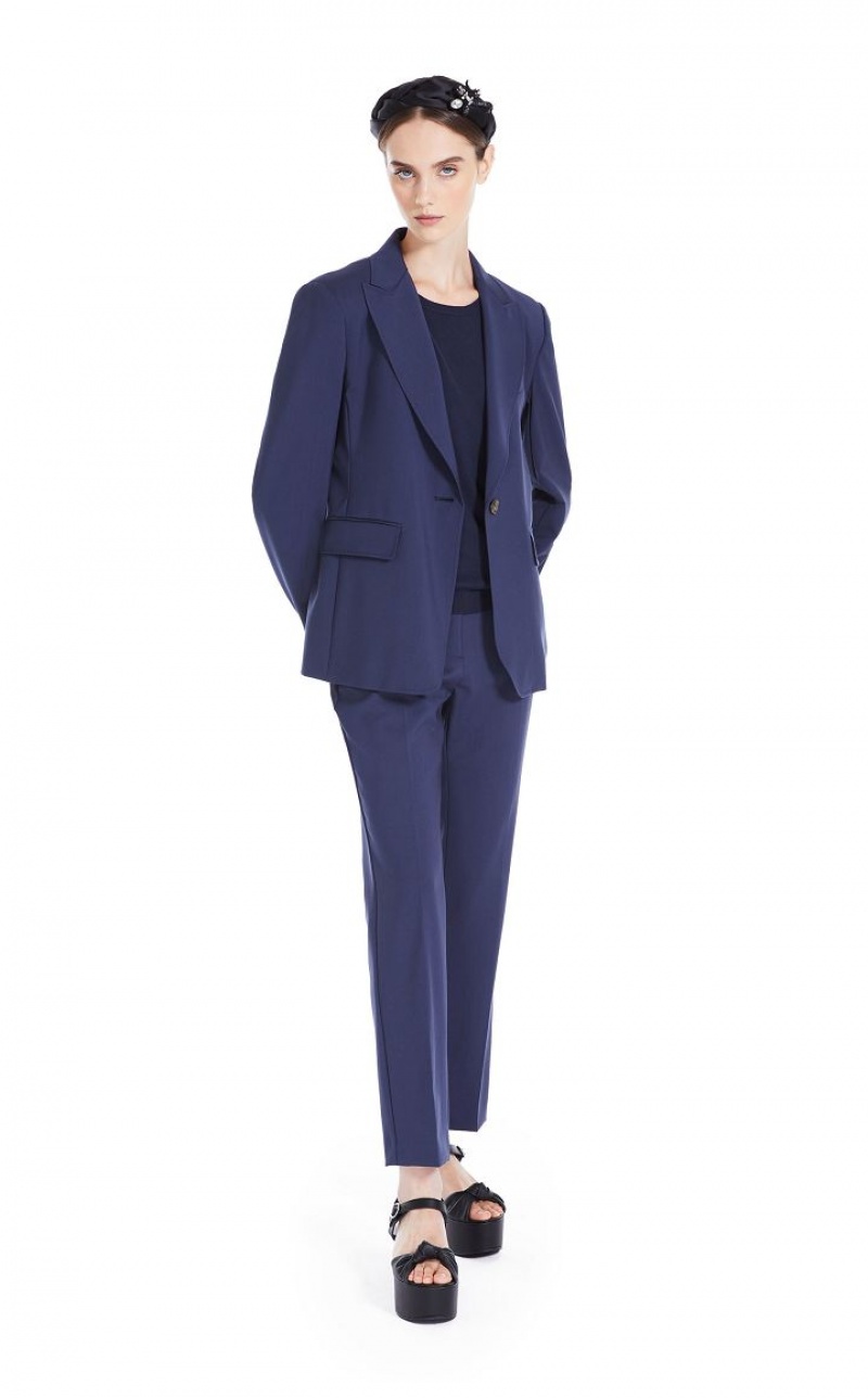 MaxMara Wool 2 Suit NAVY | MMR593540