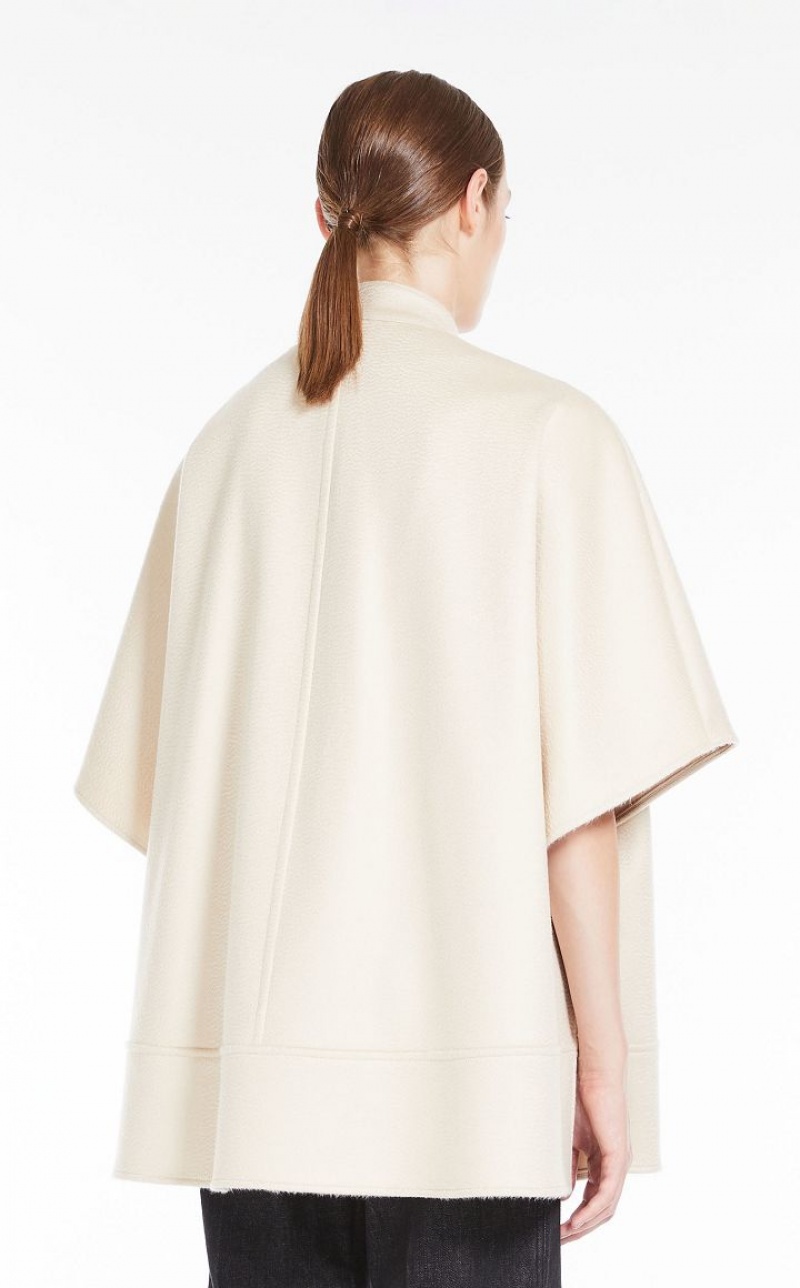 MaxMara Wool And Cashmeree Capes SAND | MMR593951