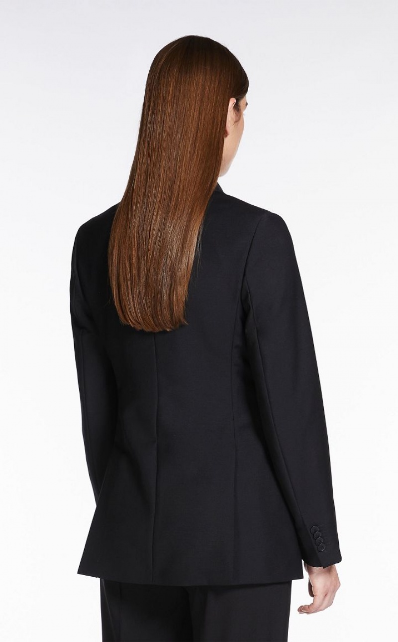 MaxMara Wool And Mohair Blazers BLACK | MMR594026