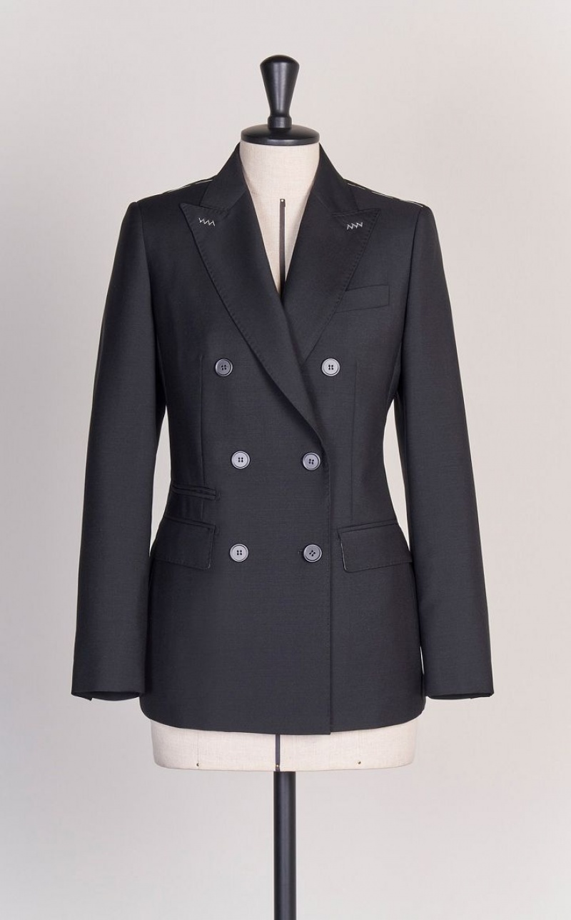 MaxMara Wool And Mohair Blazers BLACK | MMR594026